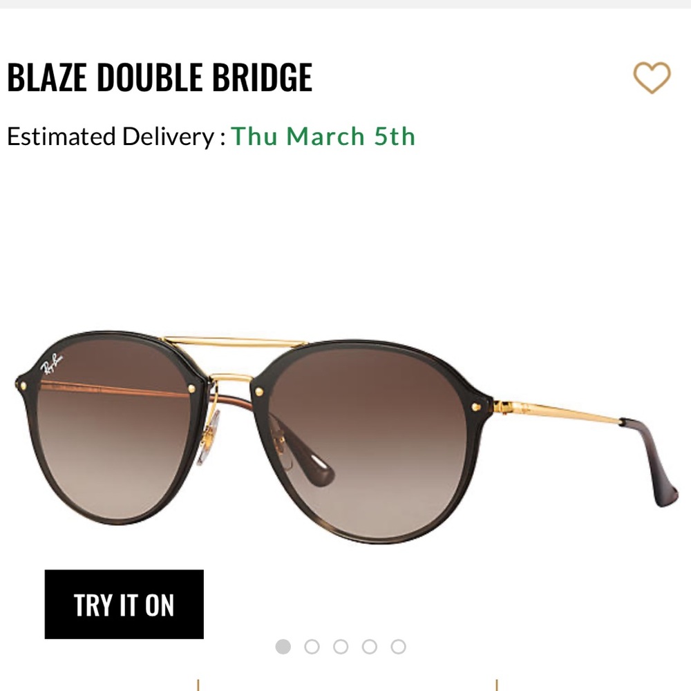 Blaze Double Bridge Ray-Bans